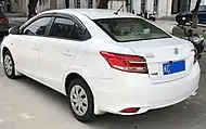 FAW Toyota Vios sedan (China; first facelift)