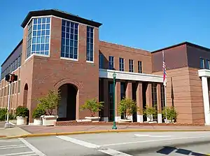 Troup County Courthouse and Government Center in LaGrange, April 2012.