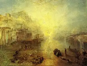 Turner, Ancient Italy, Ovid Banished from Rome, 1838 (private collection), Munro the original owner