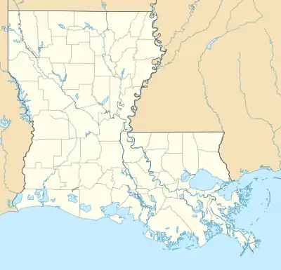 Lake is located in Louisiana