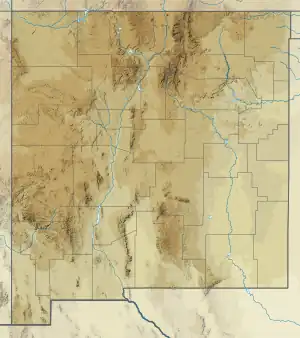 Cutoff Formation is located in New Mexico