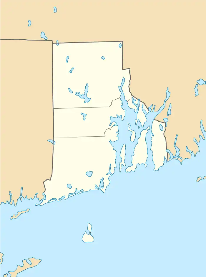 Saunderstown, Rhode Island is located in Rhode Island