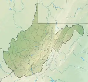 Map of Buffalo Creek mouth location