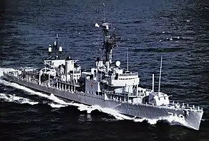 USS Epperson (DD-719) underway in 1970