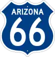 US 66 route marker