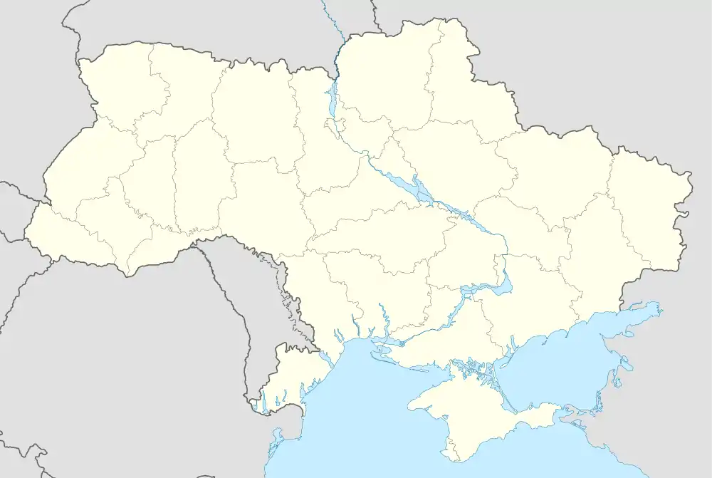 2000–01 Ukrainian Second League is located in Ukraine