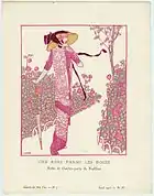 'Une Rose Parmi Les Roses'. Garden-party dress. April 1913