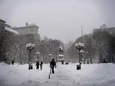 The square in the blizzard of 2006