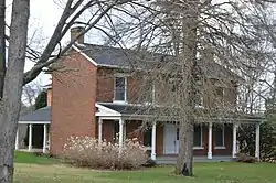 Farmhouse on U.S. Route 322 east of Corsica