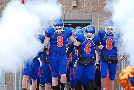 Marauders Football takes the field.