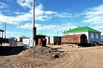 Vankarem, street scene