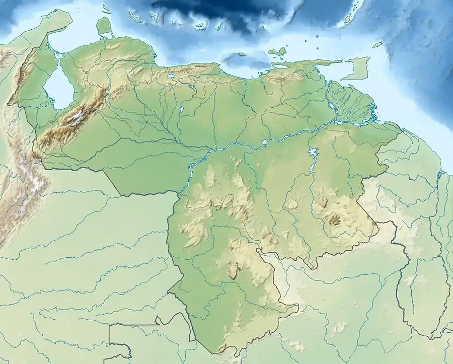 Map showing the location of Santos Luzardo National ParkParque Nacional Santos Luzardo