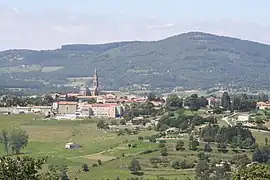 A general view of Vernoux-en-Vivarais