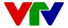 Shown is the logo of the state broadcaster Vietnam Television.