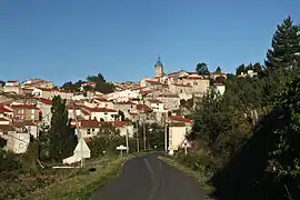 A general view of the village of Rabouillet