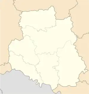 Hubnyk is located in Vinnytsia Oblast