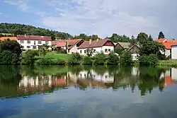 A pond in Vlksice