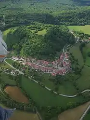 A general view of Châtillon