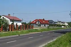 Houses in Wilków