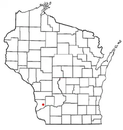 Location of Scott, Wisconsin