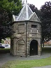 Small building used as a prison