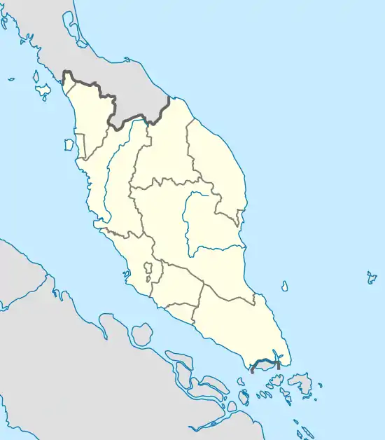 WMBA is located in Peninsular Malaysia