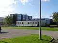 Temporary buildings make up a lot of the site to accommodate the schools expansion in the five decades since it moved to the Hallfield Lane site.