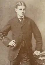 Cassels when at Repton School, 1870s.