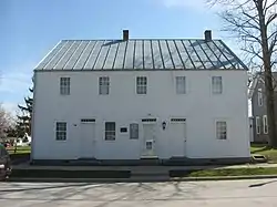 The William Luelleman House, a historic house along the canal