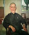 Portrait of Madam Cheng (1941) Oil on board Xu Beihong