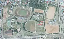 Yabase Sports Park in 1975