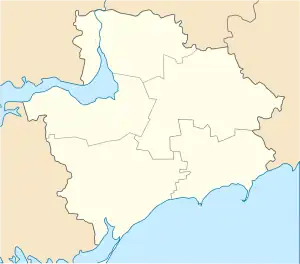 Voznesenivskyi District is located in Zaporizhzhia Oblast