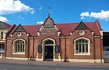 Zeehan School of Mines and Metallurgy, constructed in 1903