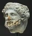 Male bust (Dionysus), 1st century AD, Roman period